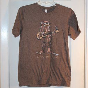 Bella+Canvas Bigfoot Asheville NC Shirt | Men's Small (Boys L)